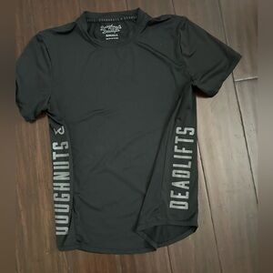 Doughnuts & Deadlifts Black Men's Shirt Small